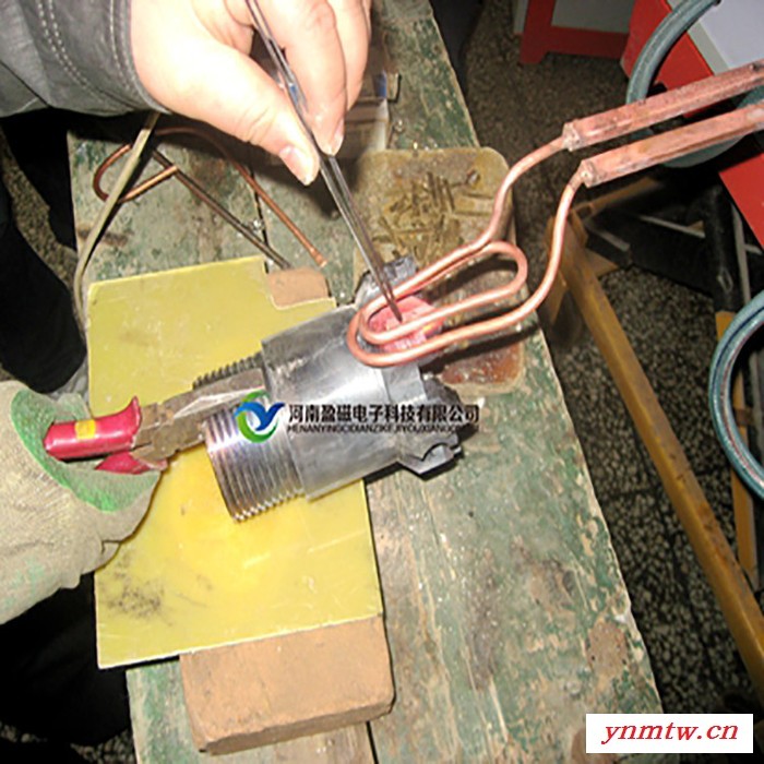 河南盈磁 中频截齿焊接设备 掘进机截齿焊接设备 高频钎焊设备 型号齐全图2