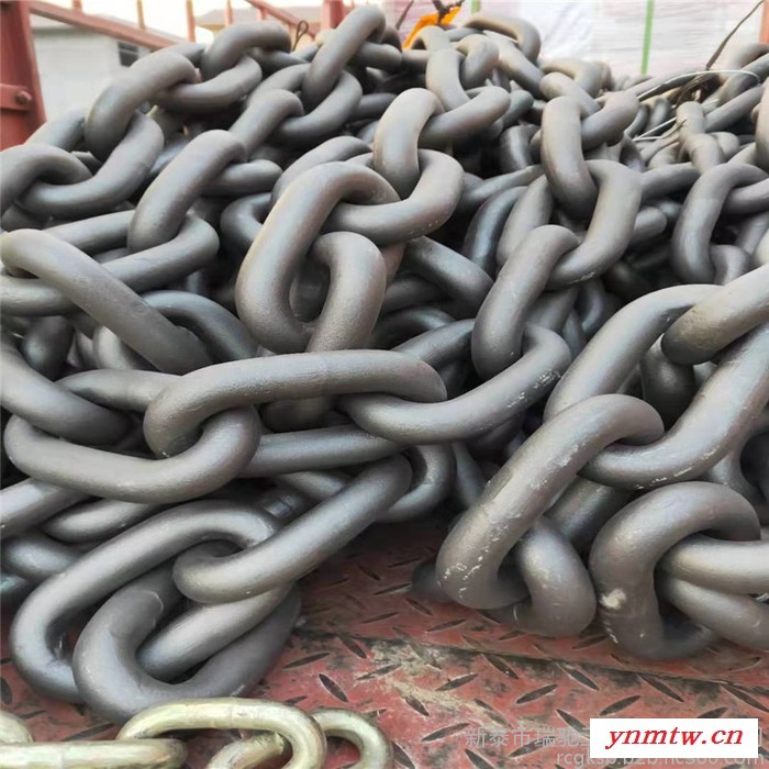 山东瑞驰矿用高强度圆环链  吊链捆绑链 管板输送机 联合采煤机 掘进机 等专用圆环链图1