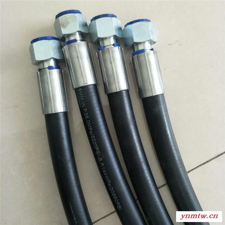 瑞铭 工程机械用胶管 高压油管 液压支架胶管 机械设备油管图1