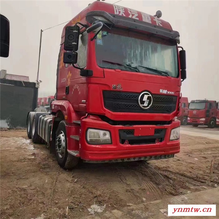 矿用牵引车 厂区转运牵引平板拖车 货车牵引车图1