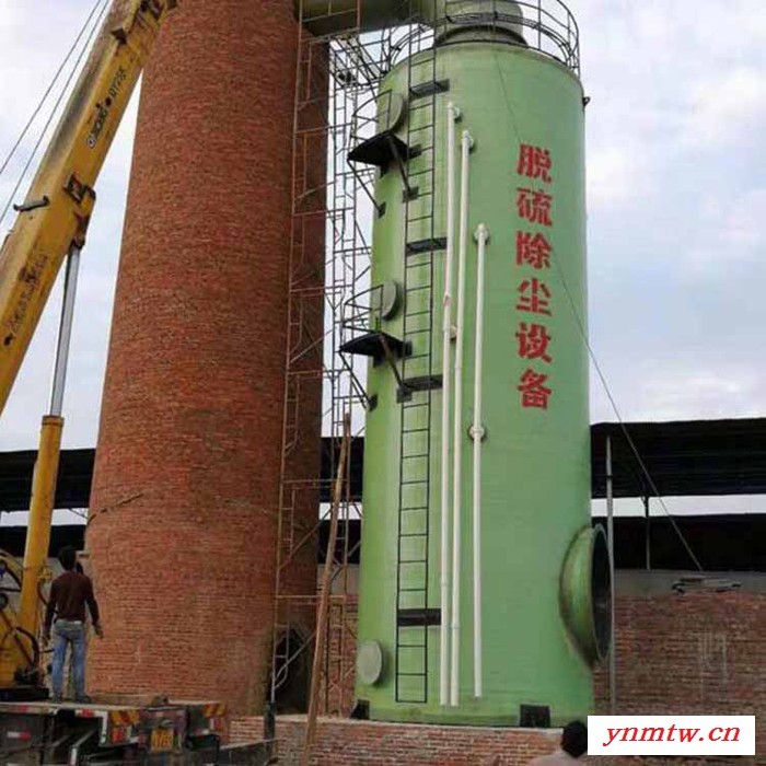 正泽兴 供应 电厂脱硫塔 燃煤锅炉脱硫塔 废气处理脱硫塔 砖厂用静电除尘器图3