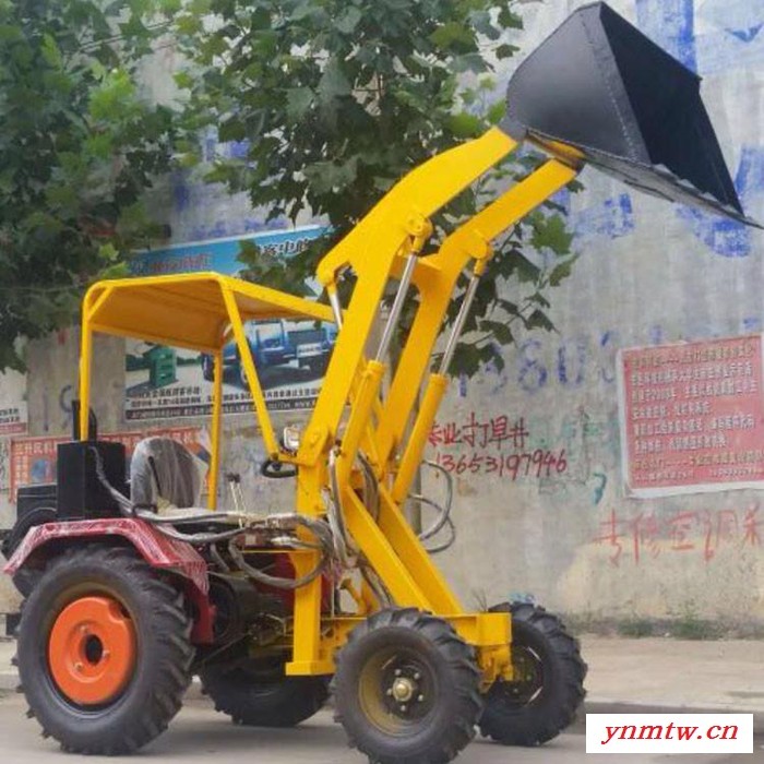 河北小型装载机 山东优小型铲车  建筑专用翻斗铲车 小铲车图5