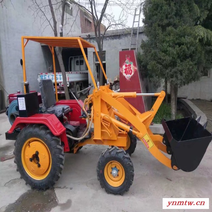 河北小型装载机 山东优小型铲车  建筑专用翻斗铲车 小铲车图6