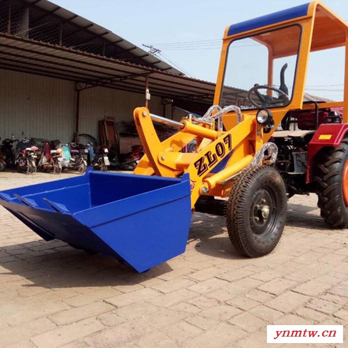 悍博小型装载机建筑工程专用铲车推雪机小铲车图3