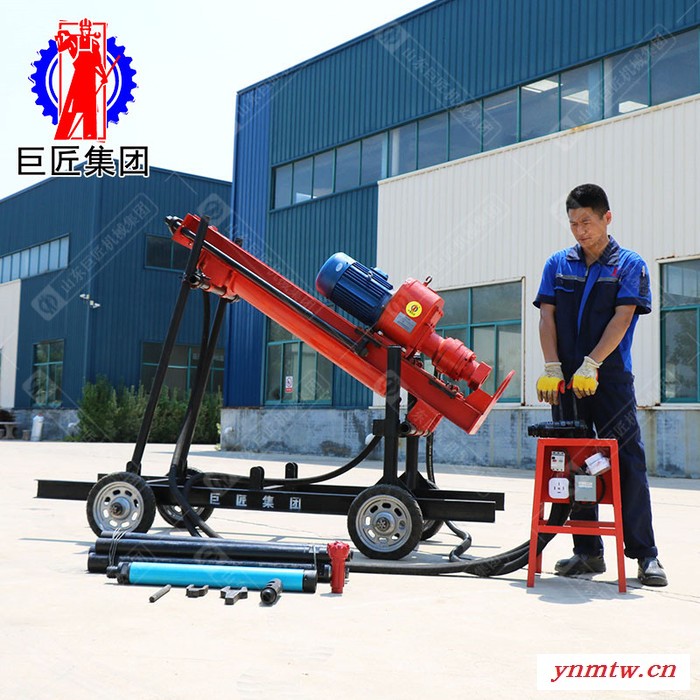 华夏巨匠120型轻型潜孔钻机 风压潜孔钻机图4