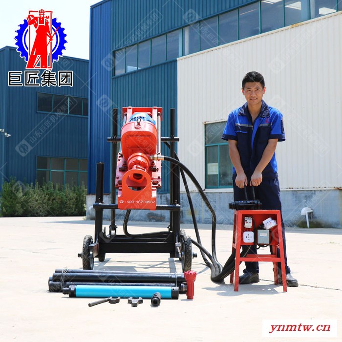 华夏巨匠120型轻型潜孔钻机 风压潜孔钻机图2