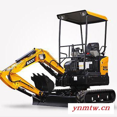 三一SY16C迷你挖掘机 微型挖掘机 小挖 超小型挖掘机 微挖图6