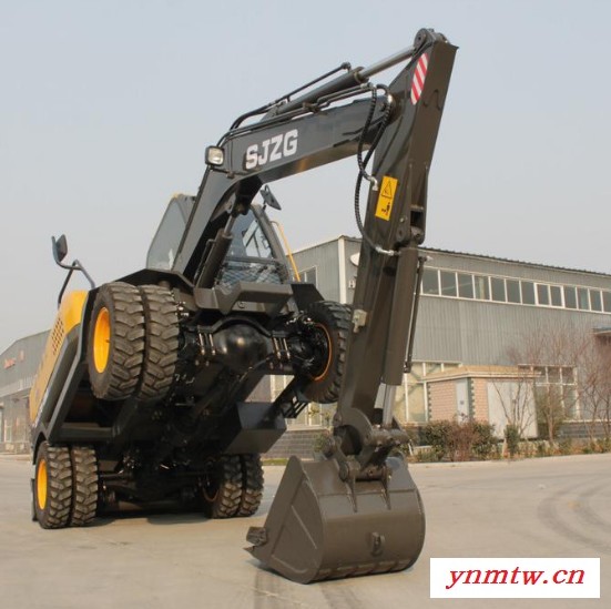 全新85式轮式挖掘机 工程用挖掘机 小型挖掘机厂家 挖掘机图3