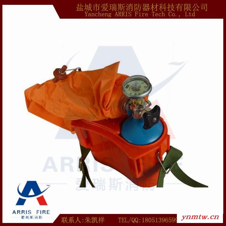 矿用压缩氧自救器40分钟隔绝式压缩氧气自救器图1