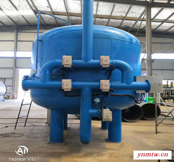 艾特环保多介质过滤器 无烟煤活性炭 锰砂过滤器手动全自动反冲洗过滤器图3
