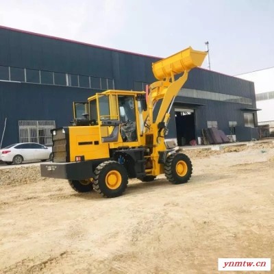 四驱多功能小型装载机 工程柴油铲车 建筑工地推土机
