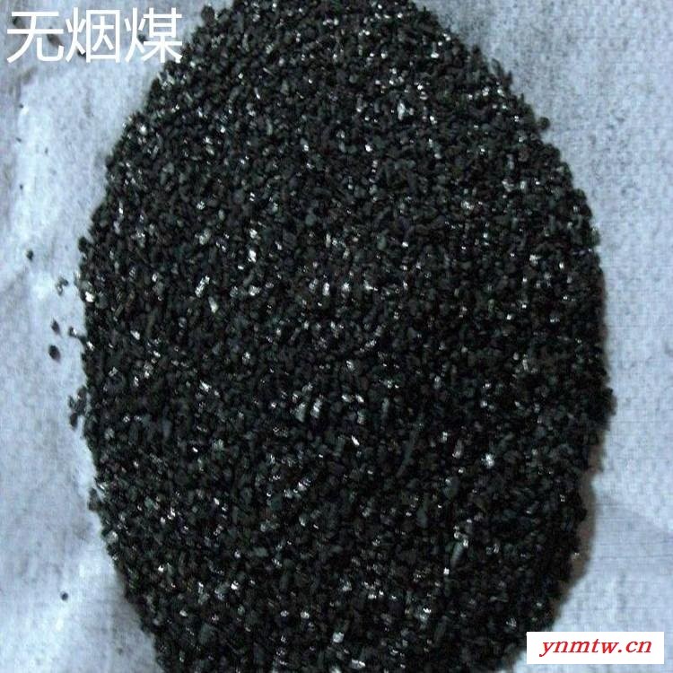 无烟煤滤料 高热量无烟煤率料 良好的吸附能力孔隙率大有较高的含污能力因质轻所需反冲洗强度较低