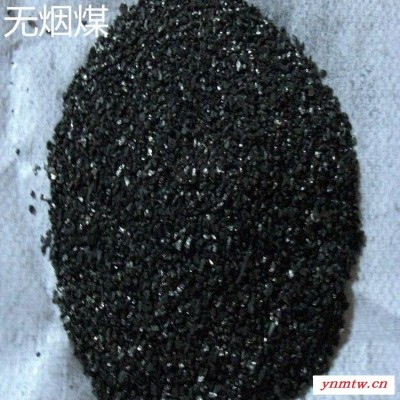 无烟煤滤料 高热量无烟煤率料 良好的吸附能力孔隙率大有较高的含污能力因质轻所需反冲洗强度较低