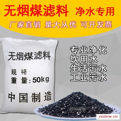 池州 无烟煤 无烟煤滤料  郑州安禄 水过滤 全国可发货 水处理用