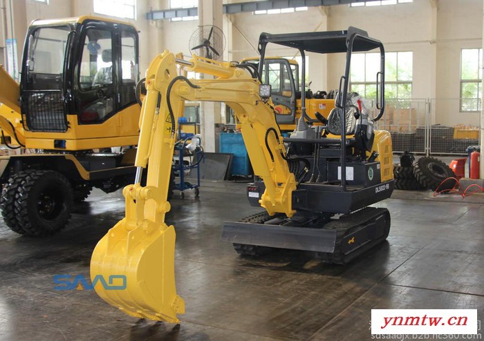 农用挖掘机 微型挖掘机  履带式小挖机 迷你小型挖掘机 沟渠挖机图1