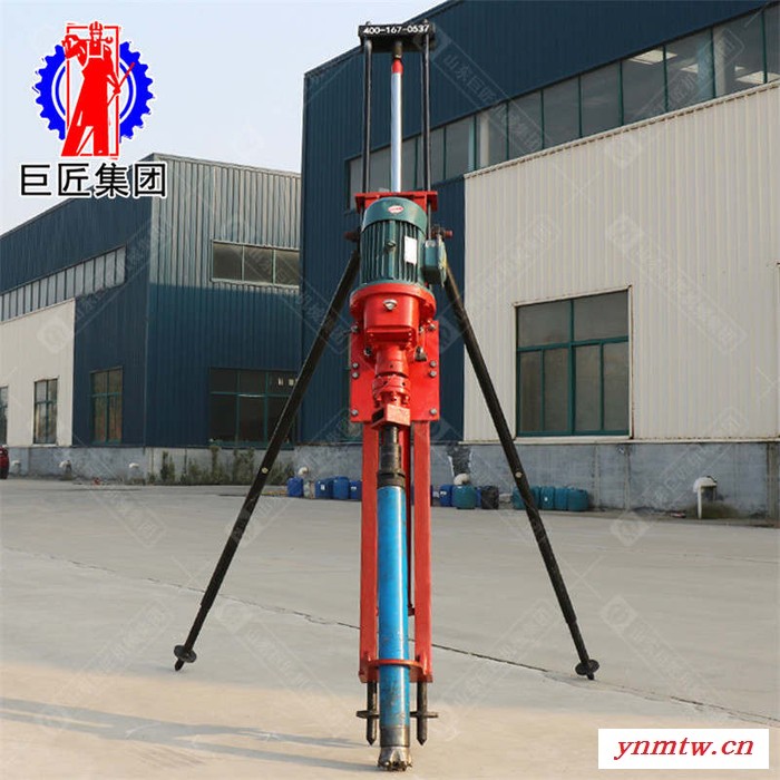 华夏巨匠 潜孔钻机KQZ-70D风炮凿岩机 气电联动小型冲击钻图2