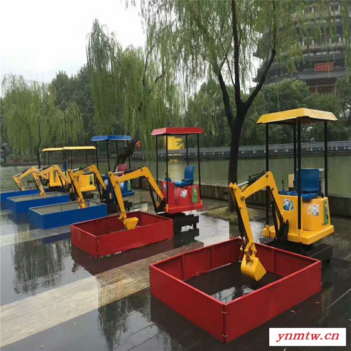 仿真儿童挖掘机儿童游乐设备 儿童挖掘机可旋转带音乐欢迎咨询下单图1