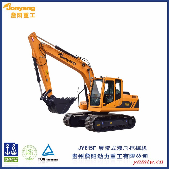 特种挖掘机 詹阳重工履带式长臂挖掘机  JY615F 履带式挖掘机厂家图3
