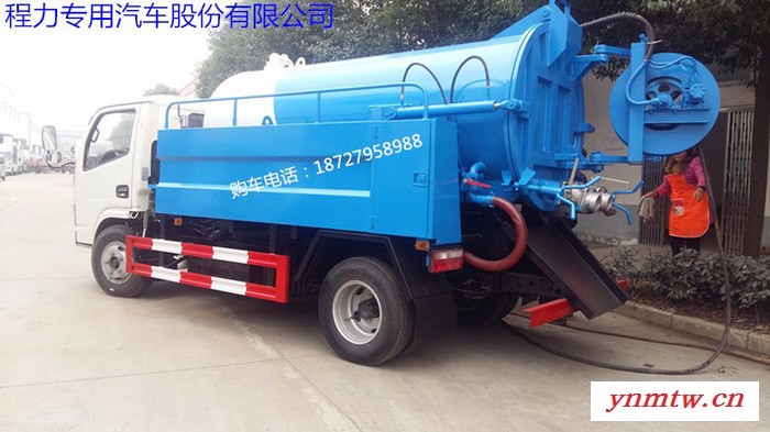 高压清洗吸污车    多利卡车型图3