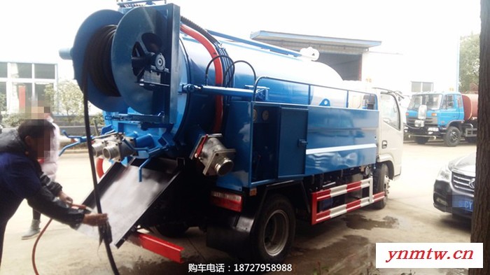 高压清洗吸污车    多利卡车型图6