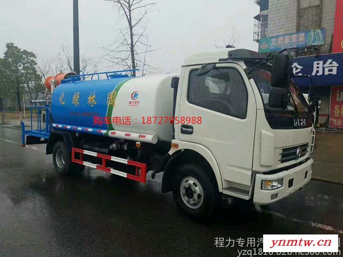 洒水抑尘车   多利卡车型图片图4