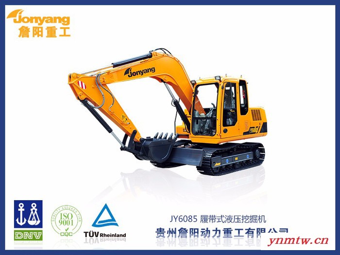 特种挖掘机 詹阳重工履带式长臂挖掘机 JY6085 履带式挖掘机厂家图4