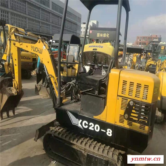 二手挖掘机 玉柴20小挖机 日立挖掘机 市政园林家用小型挖掘机图1