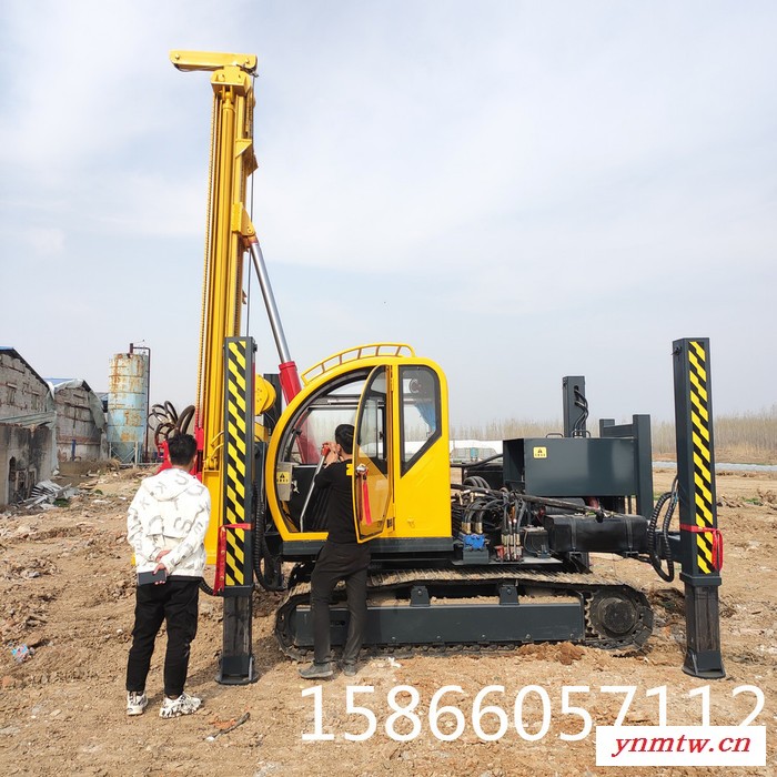睿泰重工r-685多地形潜孔钻机 供应深基坑全液压开山钻机 出售大孔径打根基钻孔机图7