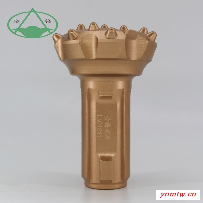 金锋130潜孔钻头钻头130型**耐磨柱齿硬质合金潜孔钻头110冲击器冲击钻头**图5