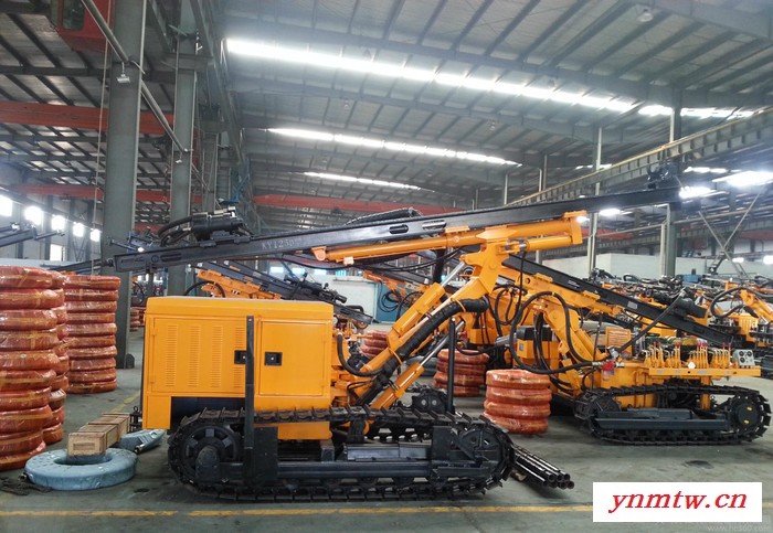 厂家销售 开山牌KY125型中风压潜孔钻车 履带式潜孔钻车图2