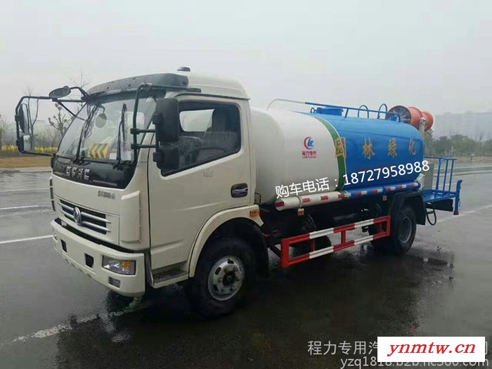 洒水抑尘车   多利卡车型图片图4