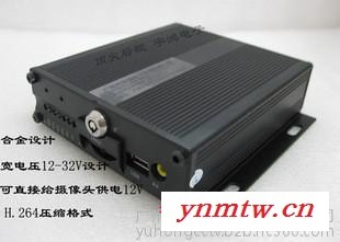 3G车载录像机/车载硬盘录像机/公交视频监控/四路SD卡车载录像机图3