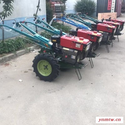 鲁科1k-sf-手扶旋耕平地机价格 101B-3型汽油手扶拖拉机 农田好帮手手扶拖拉机