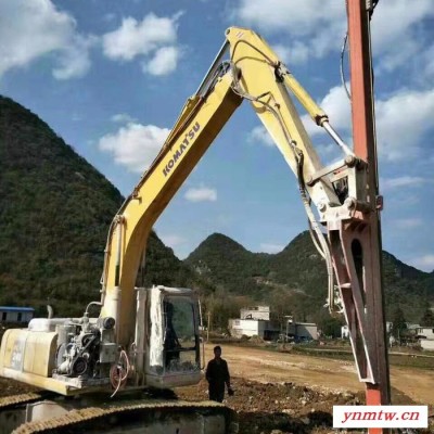 挖掘机改装钻机挖机改装钻机挖掘机改造钻机挖改钻机挖机装钻机挖机改装液压冲击钻切削钻潜孔钻风钻裂石机分石机劈裂机高频破碎锤