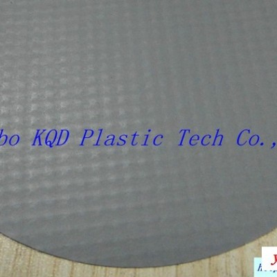 宁波科琦达供应KQD-A-217灰色抗UV耐老化PVC蓬布1000D卡车篷布面料