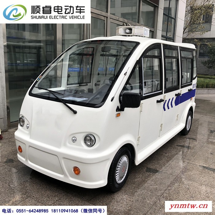 封闭4-5座巡逻车公路电动巡检车  公路电动巡逻车皮卡车5座路政电动巡逻车电动路政车图4