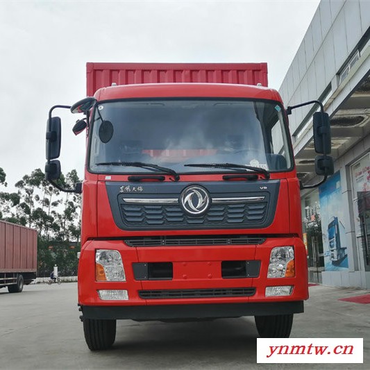 元览卡车东风天锦VR 210马力 8米厢式载货车 厢式货车报价大全图1