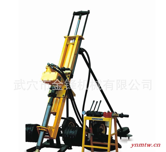 金锋潜孔冲击器 凿岩锤头 潜孔钻机用快速冲击器图3