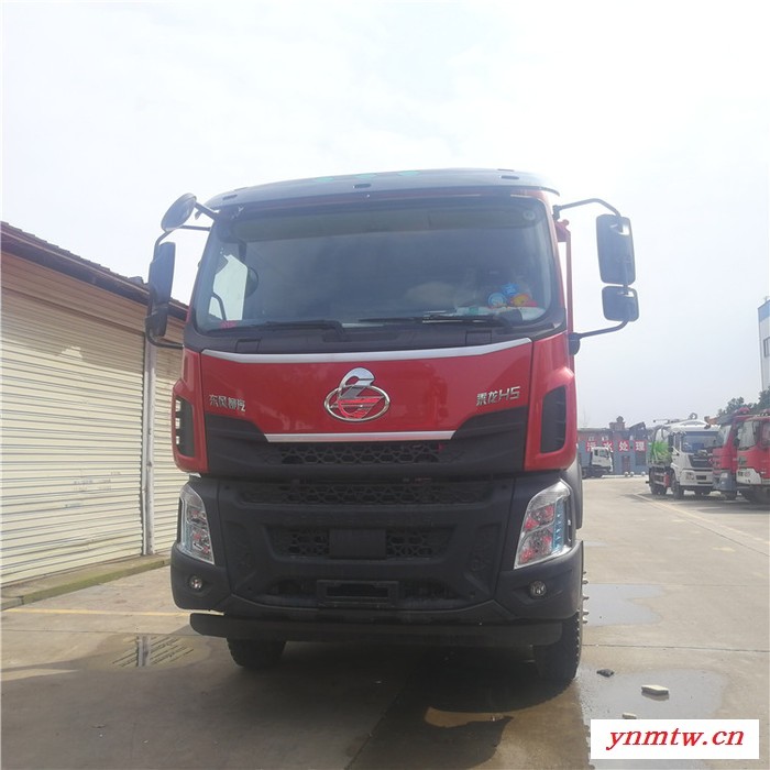 东风景程V6型挖掘机牵引平板车挖掘机拖车价格图8