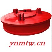 起重磁铁式挖掘机 挖掘机起重磁铁MW5-90L/1起重电磁铁报价合理图5