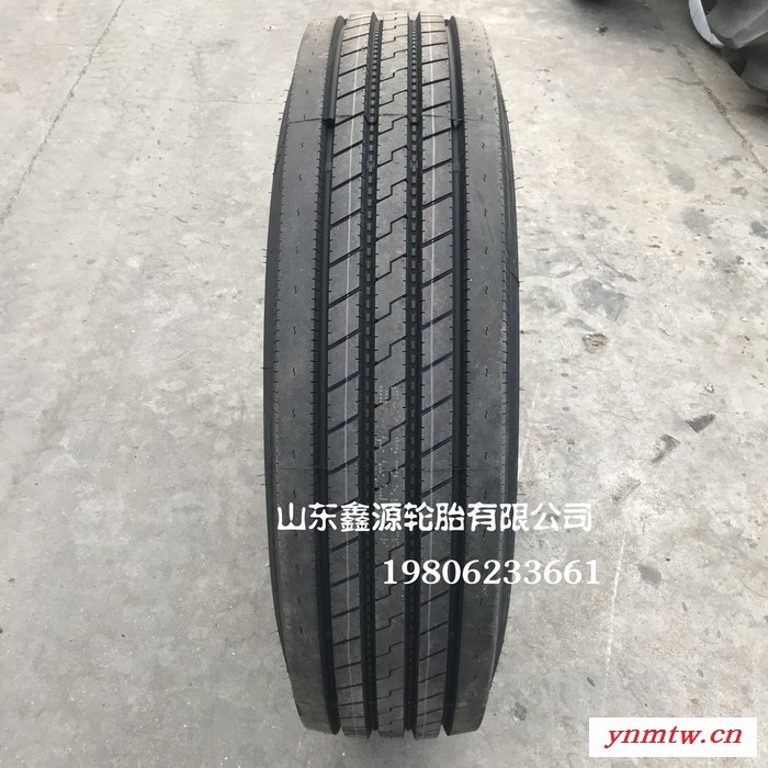 四线花纹卡车轮胎 前四后八货车 12R22.5 威龙品牌 全钢丝图2