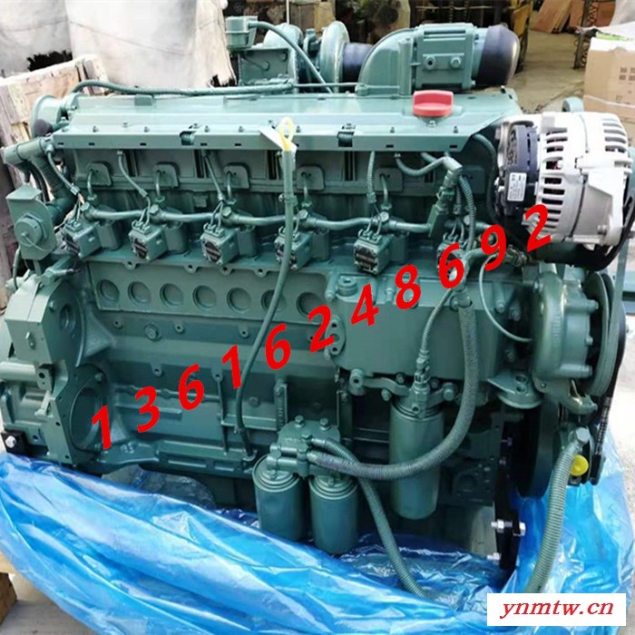 挖掘机用沃尔沃D7DEFE2柴油机总成图3