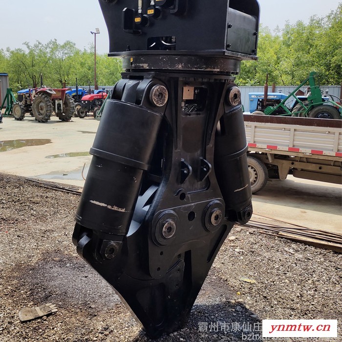华翔挖掘机鹰嘴剪 鹰嘴钳 挖机液压钳 双缸液压剪生产厂家图4