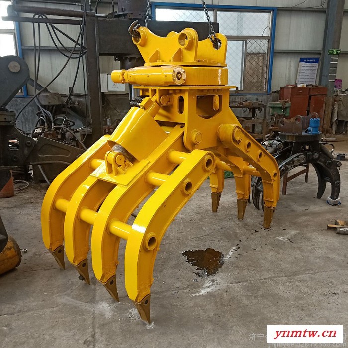 厂家现货 抓铁器 160挖掘机前端废钢抓爪 多功能抓石器图2
