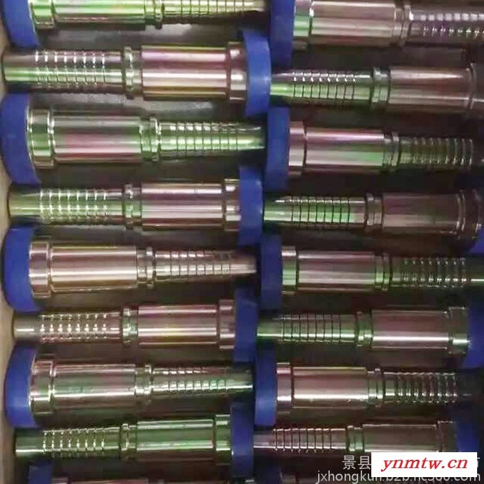 【洪坤】 供应卡箍式耐磨胶管接头   扣压式耐高温胶管接头 挖掘机原车接头图5