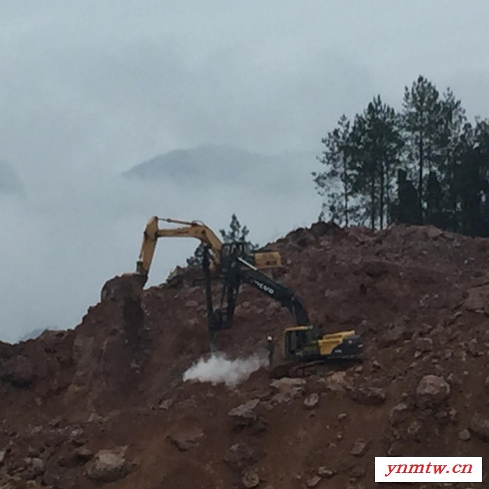 丰岩机械挖改钻机-黔张常铁路修建打孔 液压冲击钻机 挖掘机全液压钻机图3