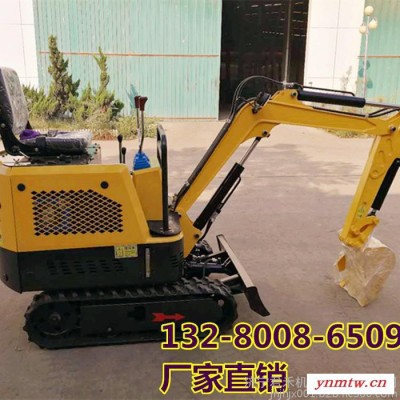 小型挖掘机 10型液压挖掘机 360度旋转大功率微信挖掘机 型号齐全预购从速