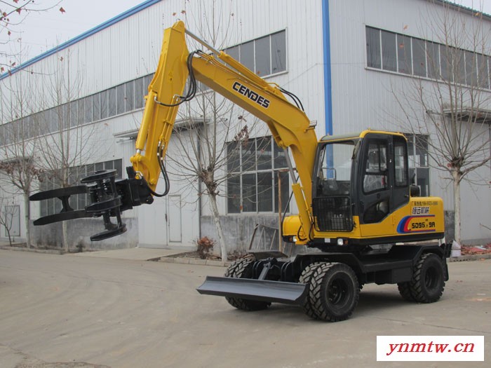 迅猛   抓木机 SD90-9A轮式抓木机  挖掘机价格 小型挖掘机 轮式挖掘机 **挖掘机 挖掘机厂家 价格面议图2