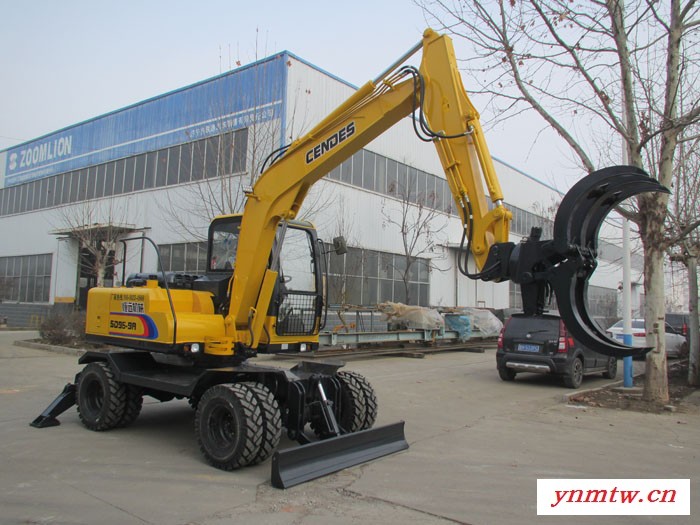 迅猛   抓木机 SD90-9A轮式抓木机  挖掘机价格 小型挖掘机 轮式挖掘机 **挖掘机 挖掘机厂家 价格面议图7