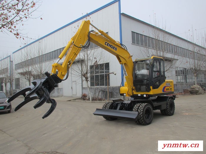 迅猛   抓木机 SD90-9A轮式抓木机  挖掘机价格 小型挖掘机 轮式挖掘机 **挖掘机 挖掘机厂家 价格面议图1